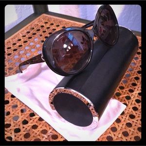 💎🌹 Auth Bvlgari Swarovski Crystal Sunnies! 🌹💎